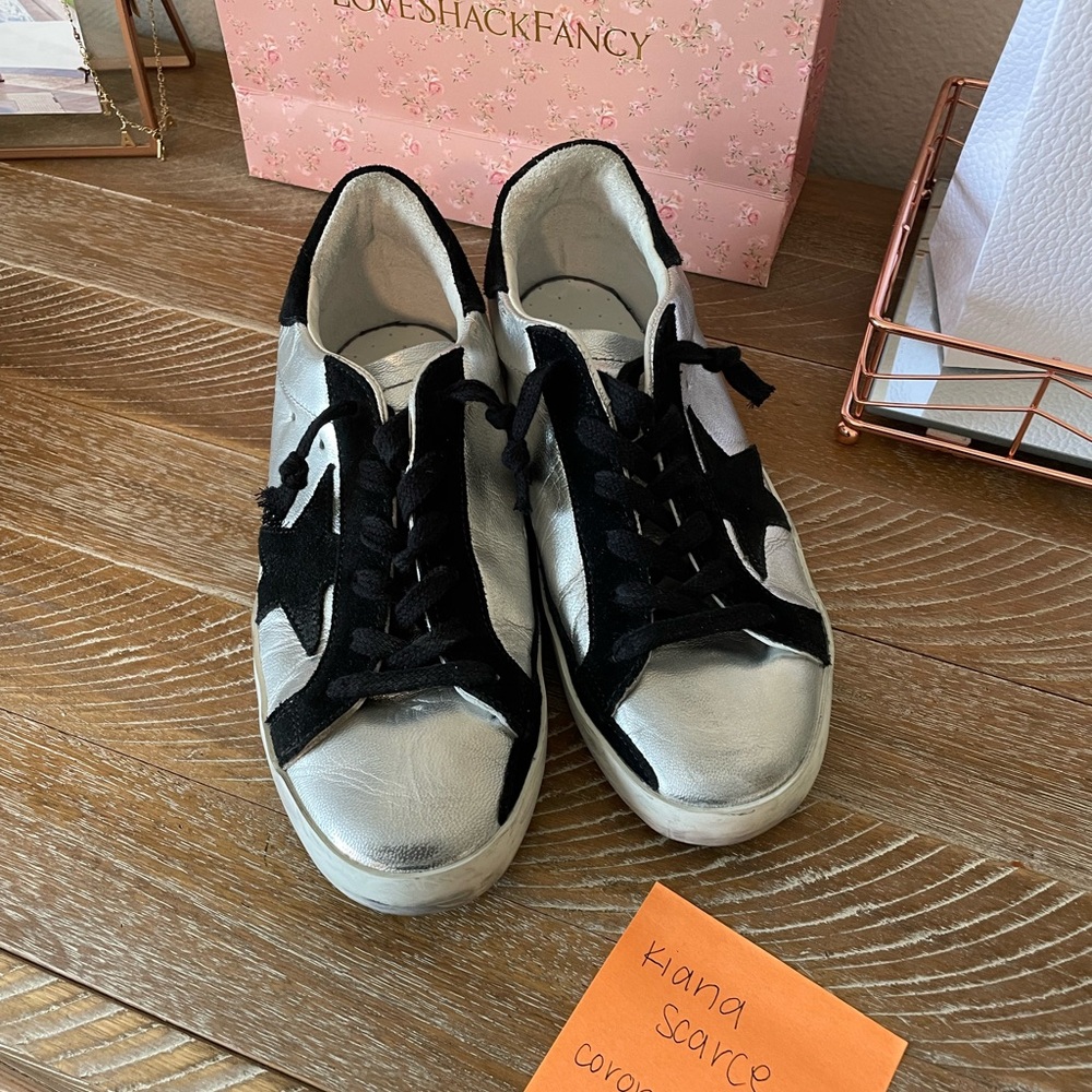 GGDB super star black and silver size 35